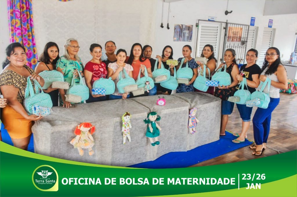 Oficina de bolsa de maternidade