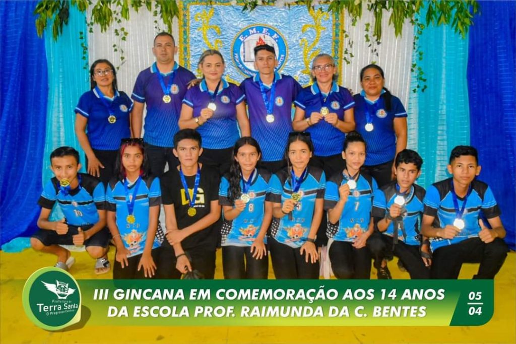 III Gincana em comemoração aos 14 anos da Escola Prof. Raimunda da Costa Bentes