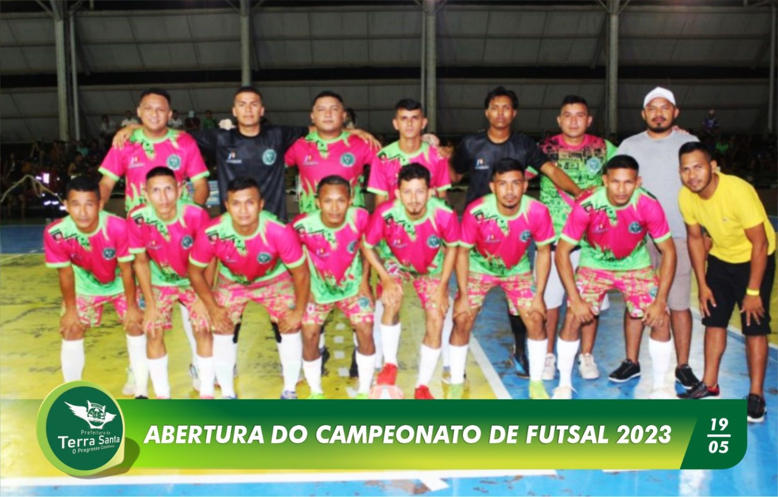 Abertura do Campeonato Terra-Santense de Futsal 2023